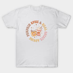 Real Estate Halloween Pumpkin Spice And Real Estate Advice T-Shirt